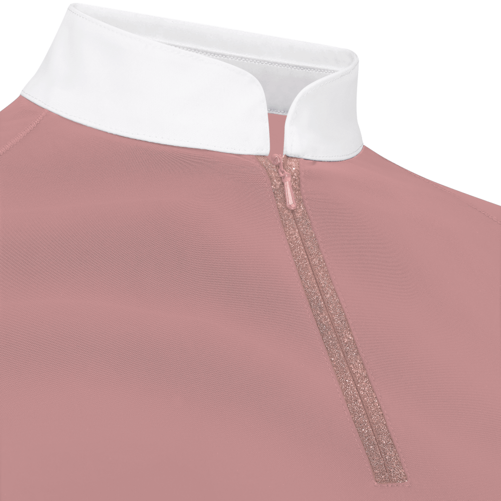 Kentucky Tävlingsskjorta Dam Classic Glitter Zipper LS