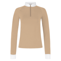 Kentucky Tävlingsskjorta Dam Classic Glitter Zipper LS