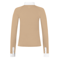 Kentucky Tävlingsskjorta Dam Classic Glitter Zipper LS