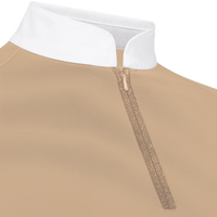 Kentucky Tävlingsskjorta Dam Classic Glitter Zipper LS