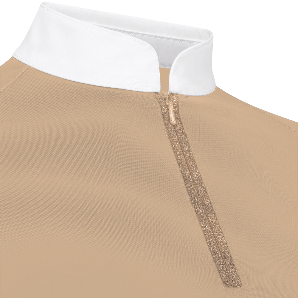 Kentucky Tävlingsskjorta Dam Classic Glitter Zipper LS