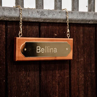 Grooming Deluxe Stable name hanger