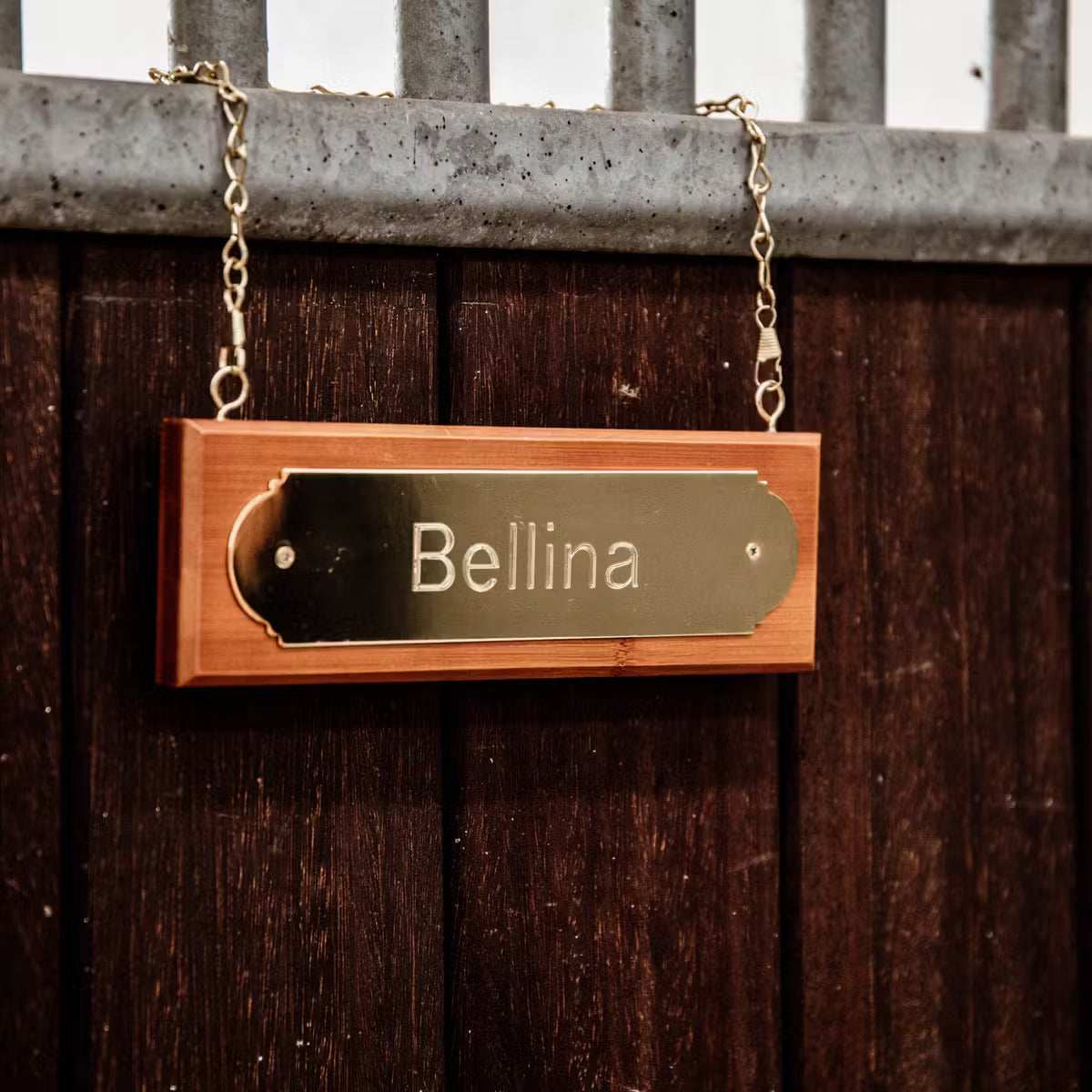 Grooming Deluxe Stable name hanger