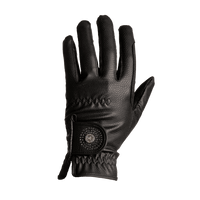 Kentucky Ridhandskar Grip Black Glitter