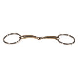 Velari Bett Snaffle Single Jointed Loose Ring 14mm