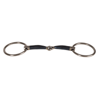 Velari Bett Snaffle Single Jointed Loose Ring 16mm