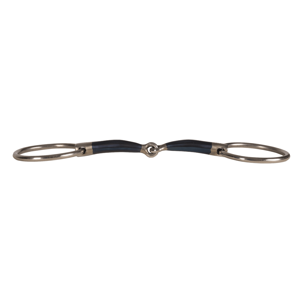 Velari Bett Snaffle Single Jointed Loose Ring 16mm