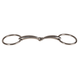 Velari Bett Snaffle Single Jointed Loose Ring 16mm