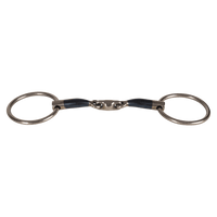 Velari Bett Snaffle Double Jointed Loose Ring 16mm