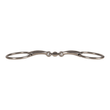 Velari Bett Snaffle Double Jointed Loose Ring 14mm