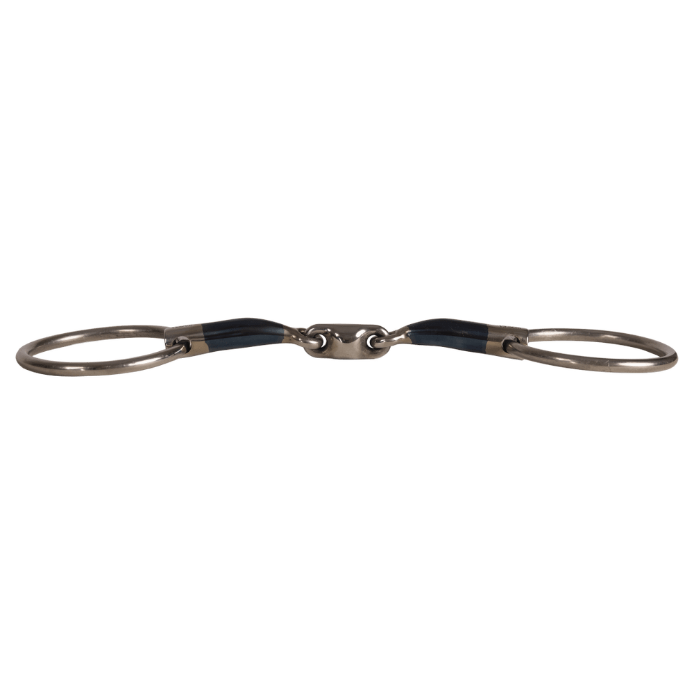 Velari Bett Snaffle Double Jointed Loose Ring 16mm