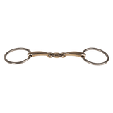 Velari Bett Snaffle Double Jointed Loose Ring 16mm