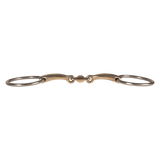 Velari Bett Snaffle Double Jointed Loose Ring 16mm