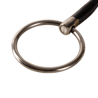 Velari Bett Snaffle Double Jointed Loose Ring 16mm