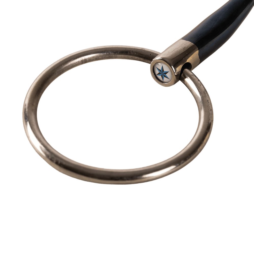 Velari Bett Snaffle Double Jointed Loose Ring 16mm