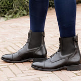 Dyon Ridsko Short Boots med snörning fram