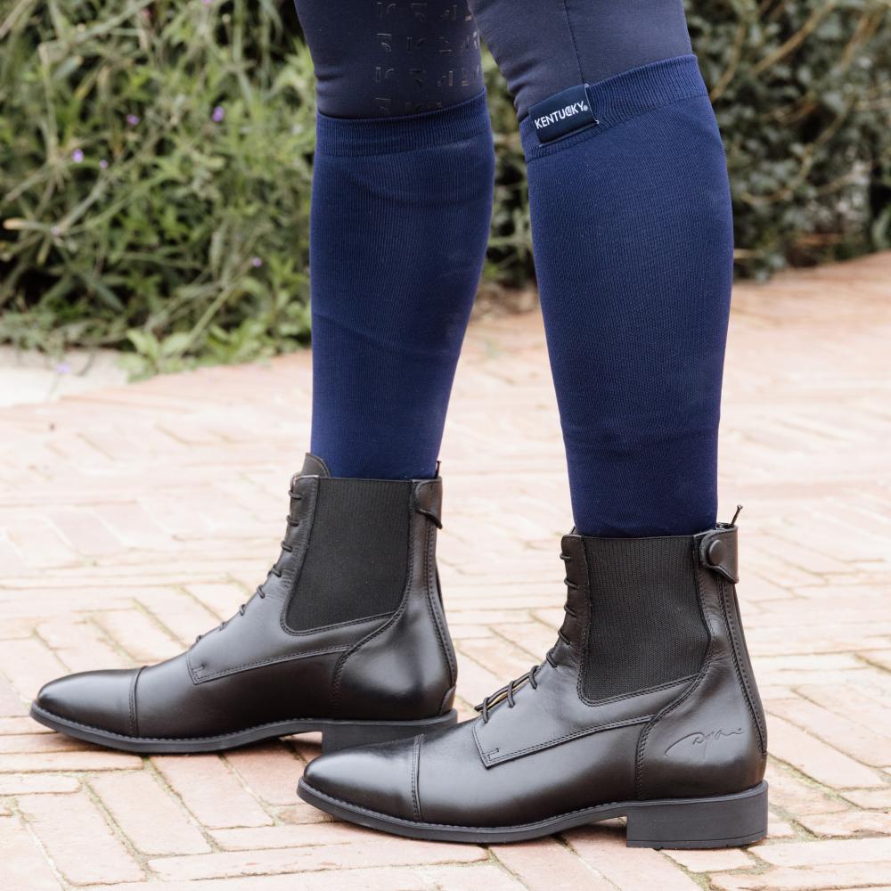 Dyon Ridsko Short Boots med snörning fram