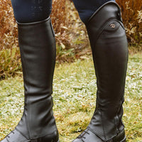 Dyon Ridsko Short Boots med snörning fram
