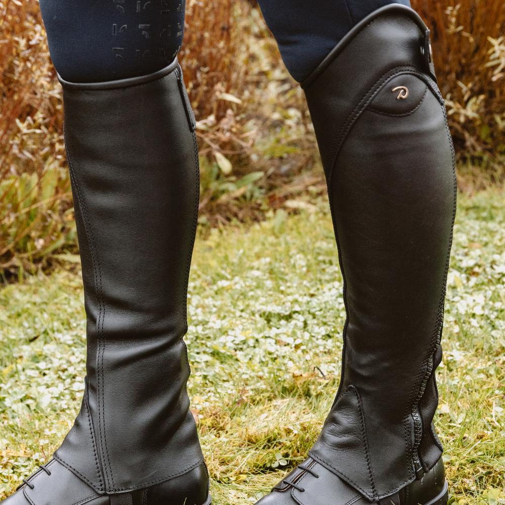 Dyon Ridsko Short Boots med snörning fram