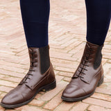 Dyon Ridsko Short Boots med snörning fram