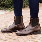 Dyon Ridsko Short Boots med snörning fram
