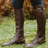 Dyon Ridsko Short Boots med snörning fram