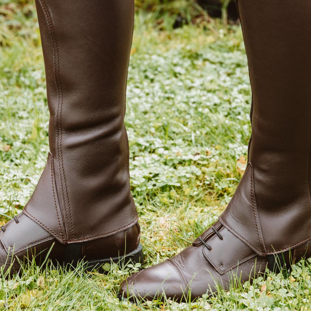 Dyon Ridsko Short Boots med snörning fram