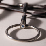 Velari Bett Snaffle Single Jointed Loose Ring 14mm