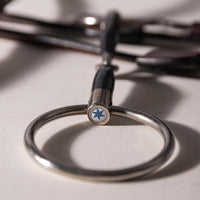 Velari Bett Snaffle Single Jointed Loose Ring 16mm