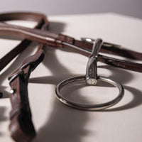 Velari Bett Snaffle Single Jointed Loose Ring 16mm