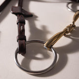 Velari Bett Snaffle Double Jointed Loose Ring 16mm