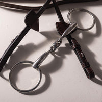 Velari Bett Snaffle Double Jointed Loose Ring 16mm