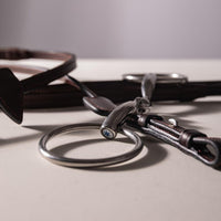 Velari Bett Snaffle Double Jointed Loose Ring 16mm