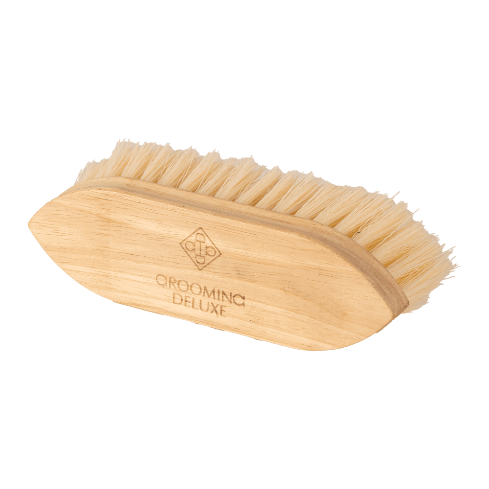 Grooming Deluxe Wooden Classic Borste kort och hård