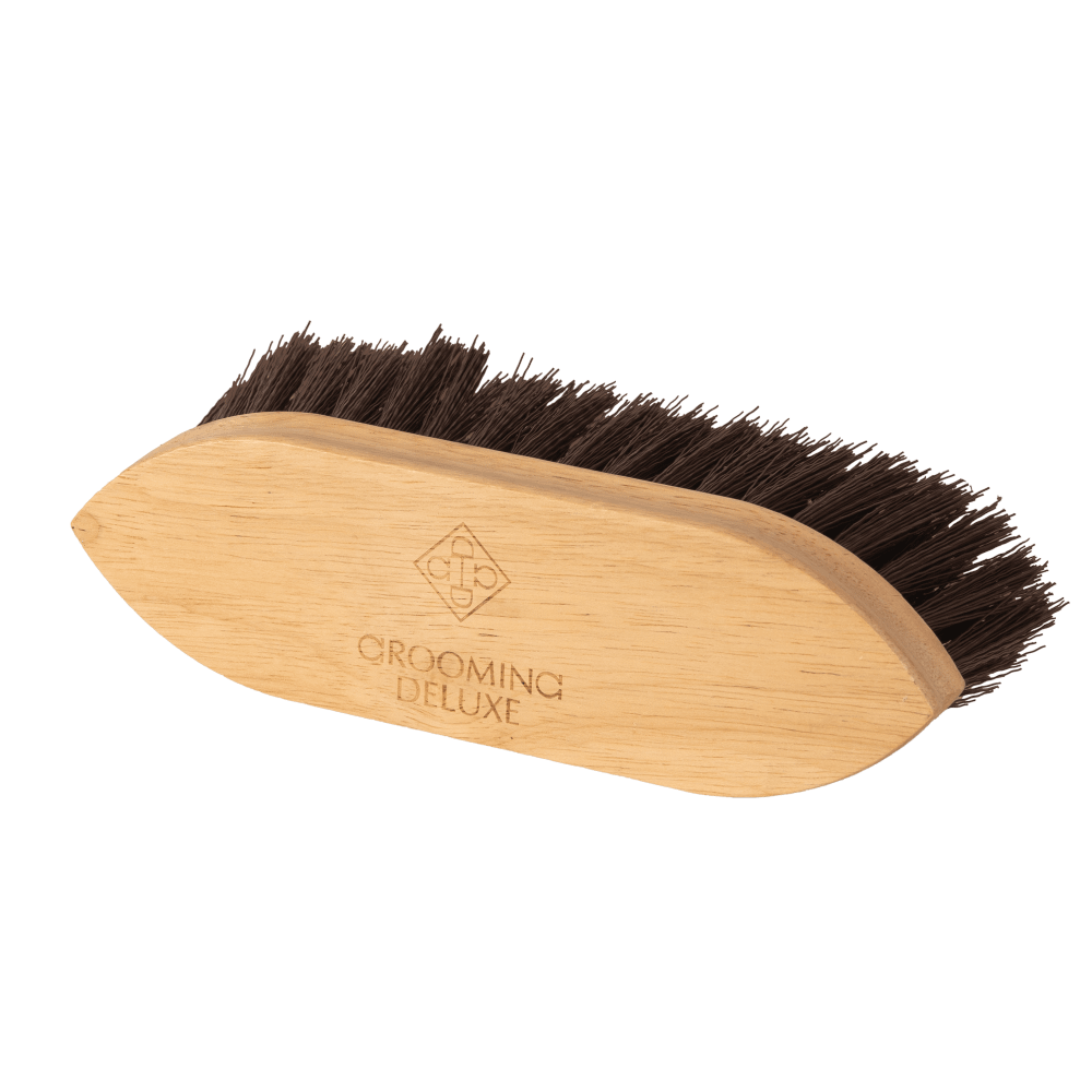 Grooming Deluxe Wooden Classic Borste kort och hård