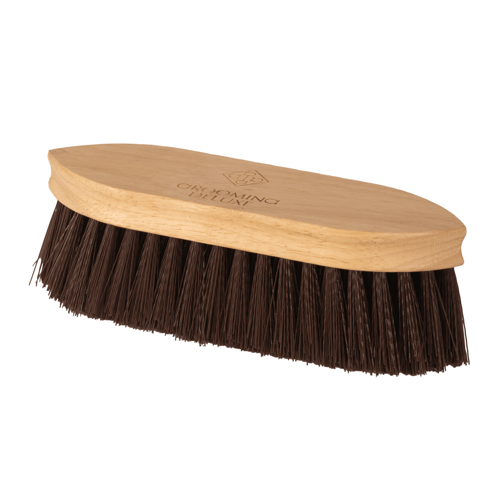Grooming Deluxe Wooden Classic Borste kort och hård