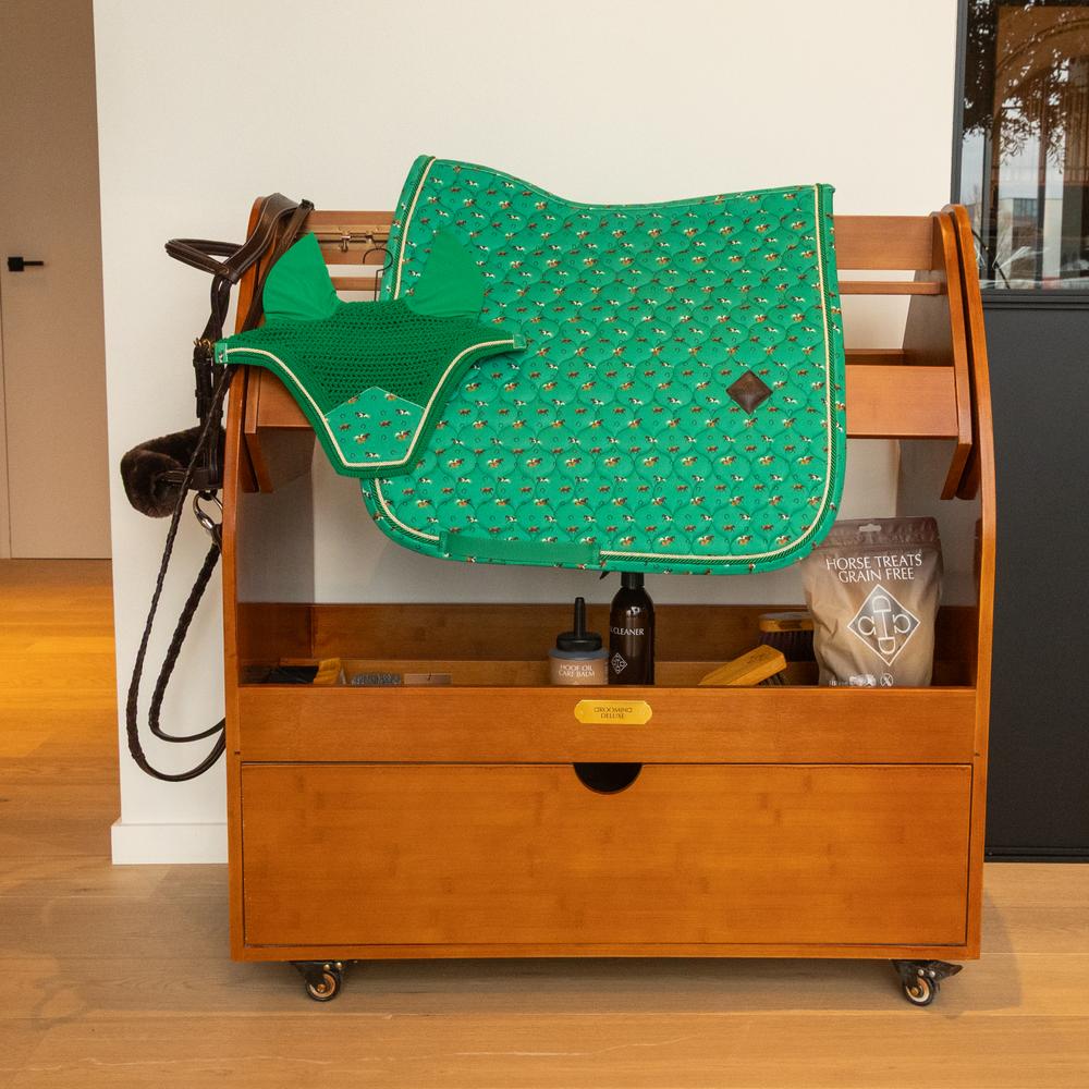 Kentucky Schabrak Velvet Horse Printing dressyr