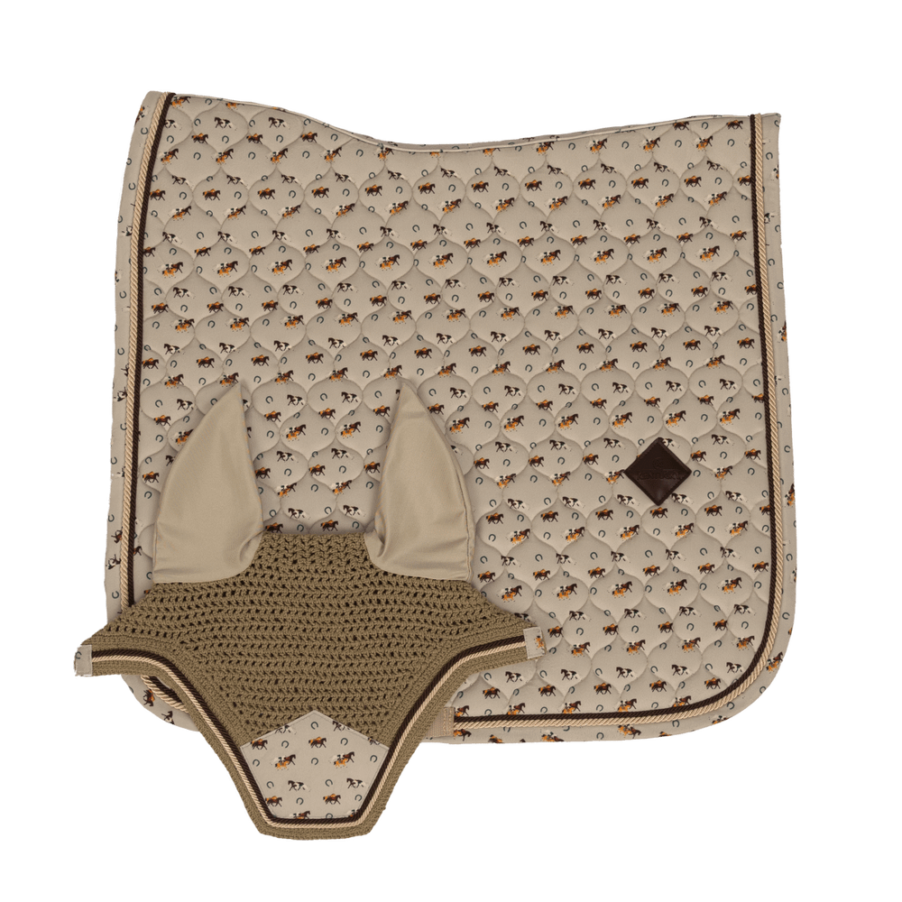 Kentucky Schabrak Velvet Horse Printing dressyr