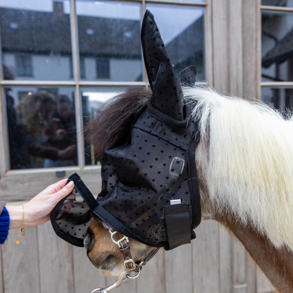 Kentucky Flugmask Heart med öron och nos
