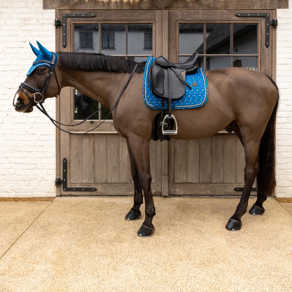 Kentucky Schabrak Velvet Horse Printing dressyr