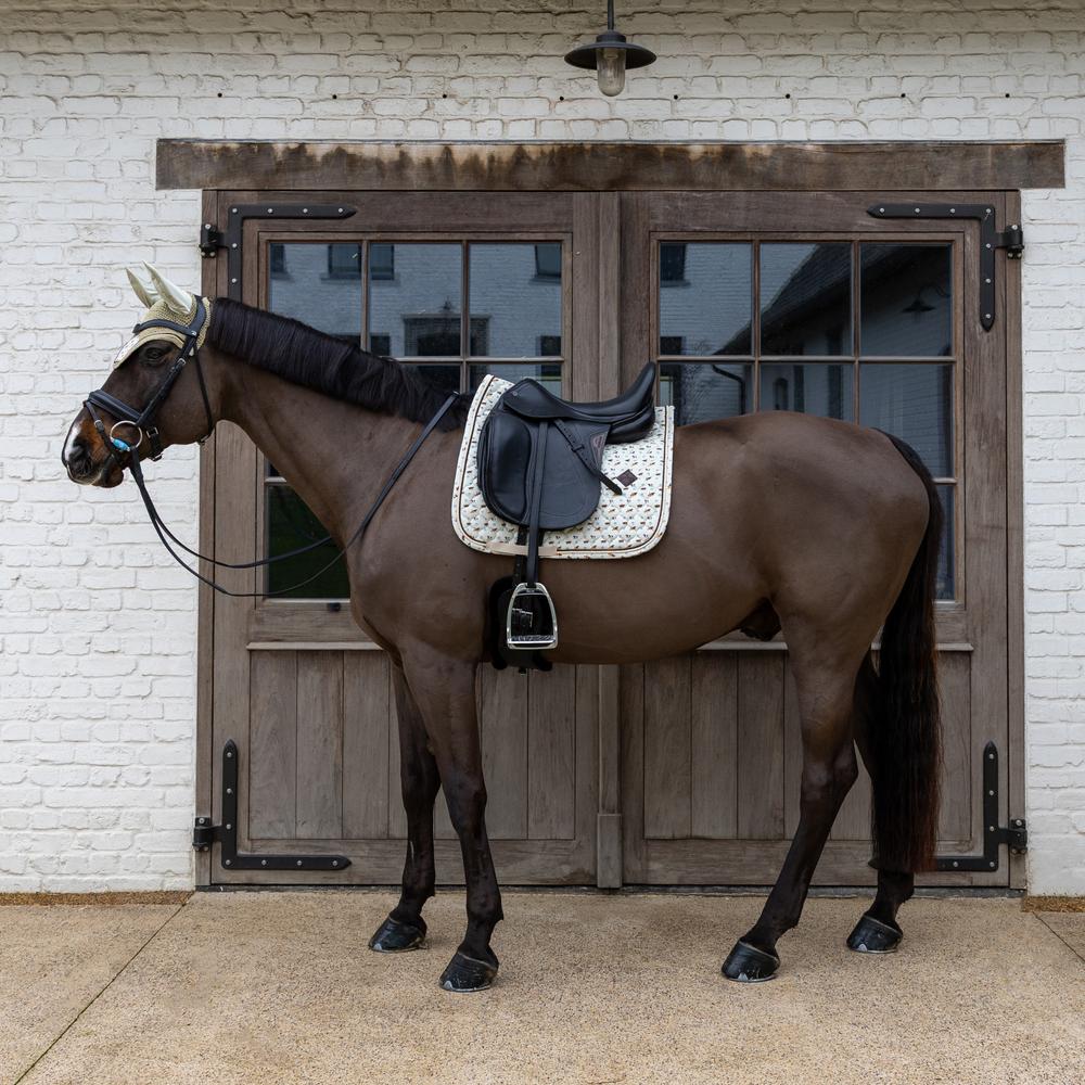 Kentucky Schabrak Velvet Horse Printing dressyr
