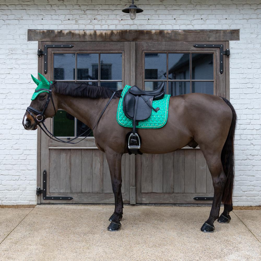 Kentucky Schabrak Velvet Horse Printing dressyr