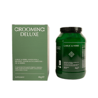Grooming Deluxe Fodertillskott Garlic & Herbs