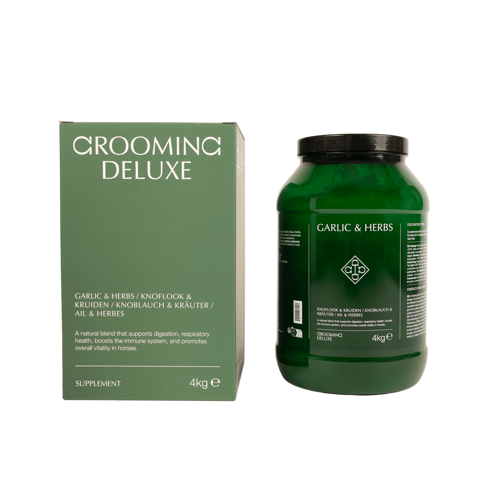Grooming Deluxe Fodertillskott Garlic & Herbs