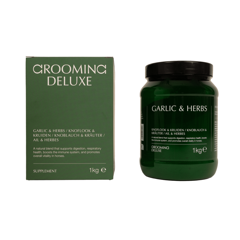 Grooming Deluxe Fodertillskott Garlic & Herbs