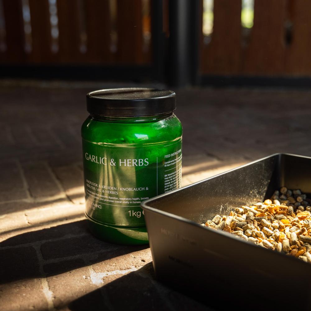 Grooming Deluxe Fodertillskott Garlic & Herbs