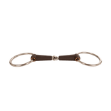 Velari Bett Snaffle Flex Single Jointed Loose Ring Medium 18mm