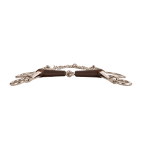 Velari Bett Pelham Flex Single Jointed Short 18mm