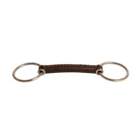 Velari Bett Leather Snaffle Loose Ring 20mm