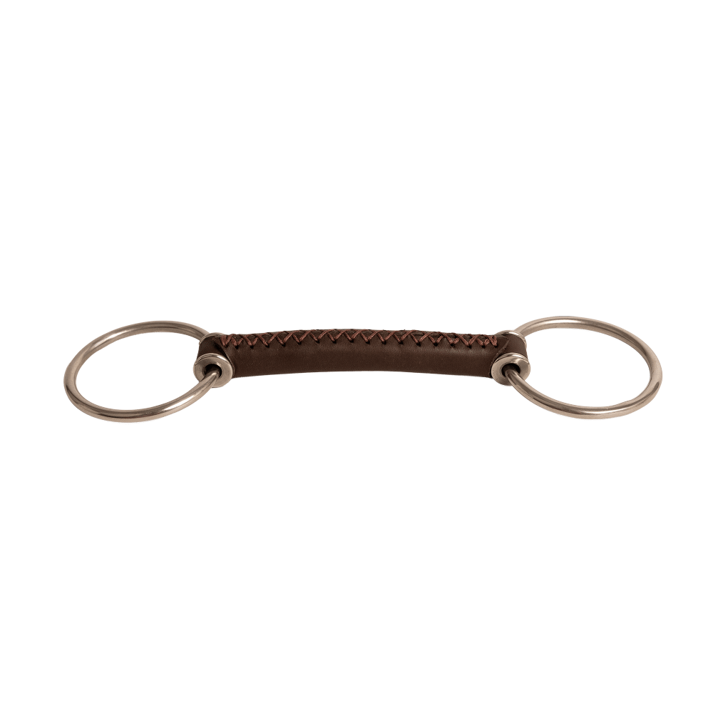 Velari Bett Leather Snaffle Loose Ring 20mm
